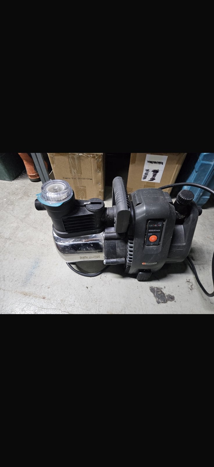 Gardena 6000/6 inox tuinpomp / besproeiingspomp, Ophalen, Gebruikt