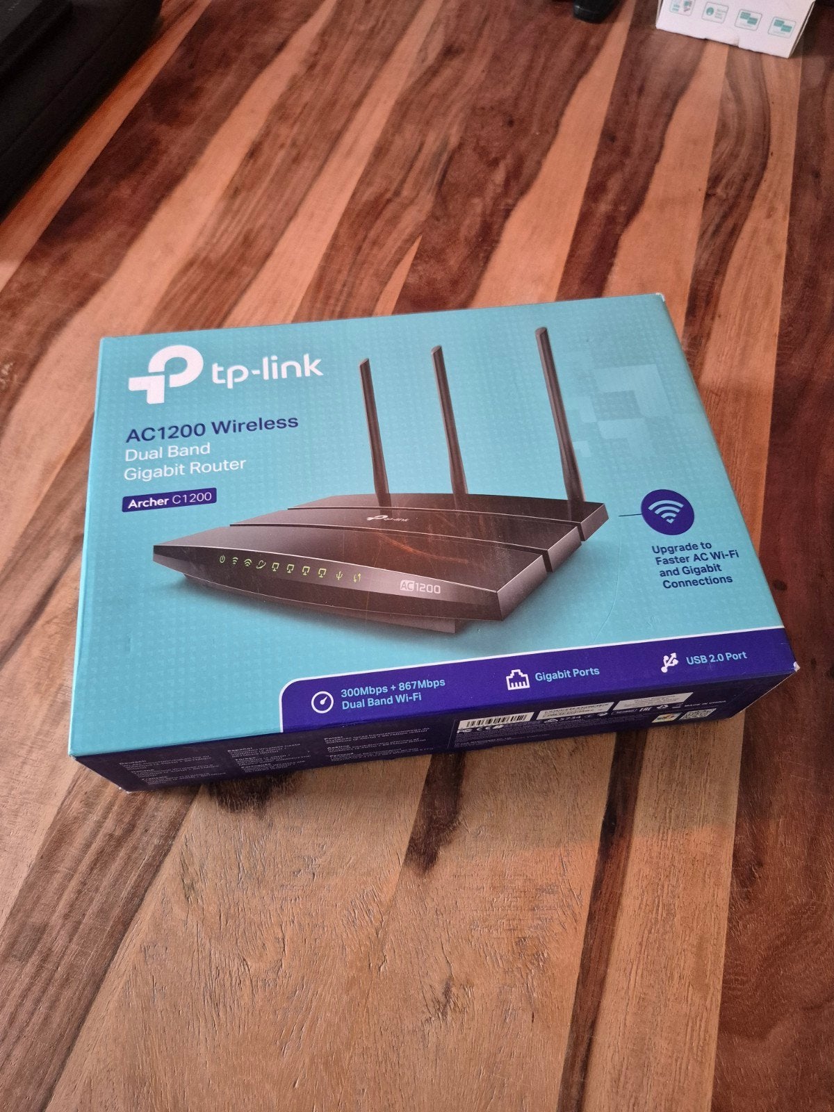 TP-Link AC1200 Dual Band Gigabit Router (Archer C1200), Ophalen of Verzenden, Zo goed als nieuw, Router, TP-Link
