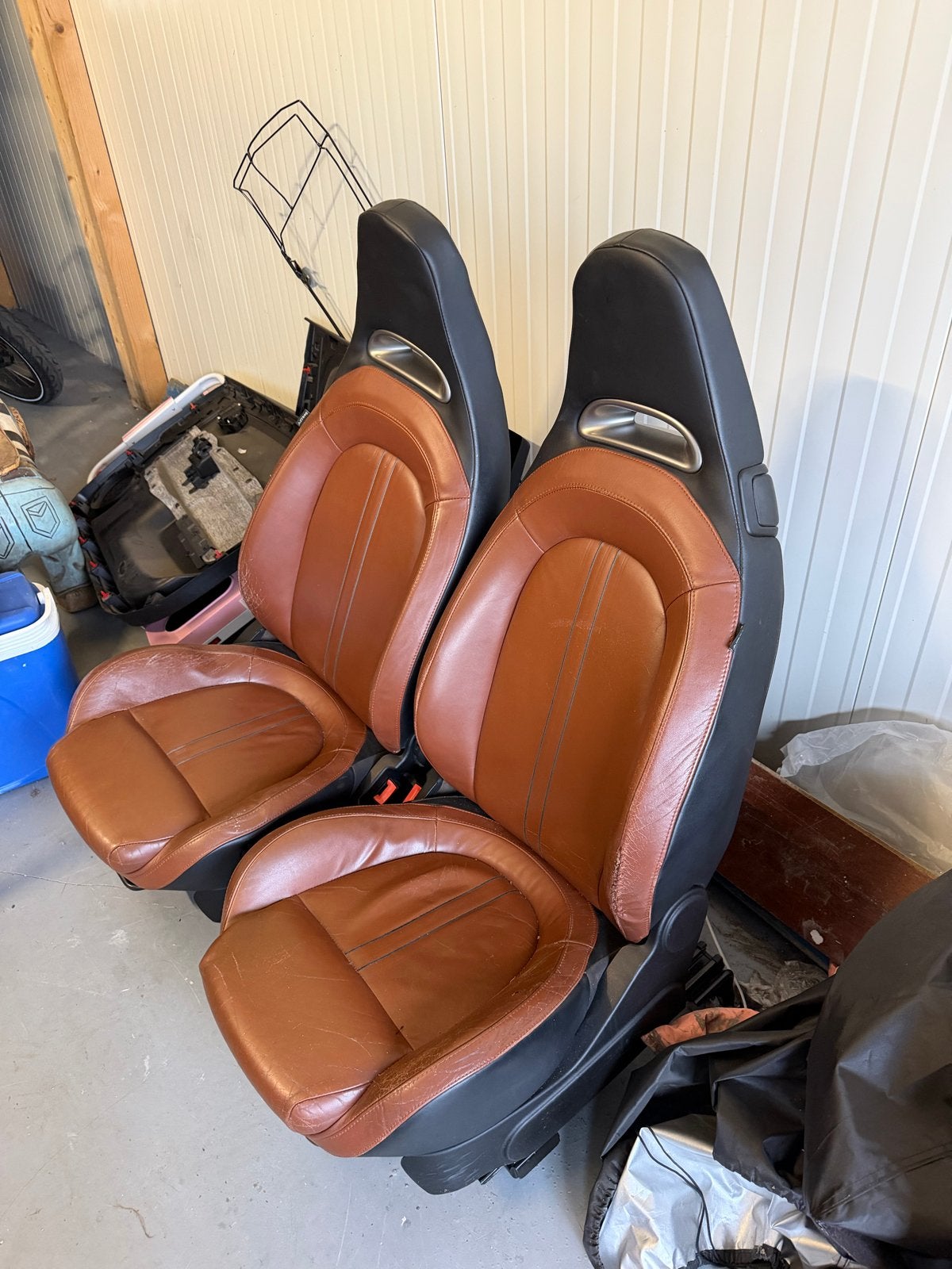 Fiat 500 abarth Interieur - Stoelen en Deurpanelen, Ophalen, Gebruikt, Fiat