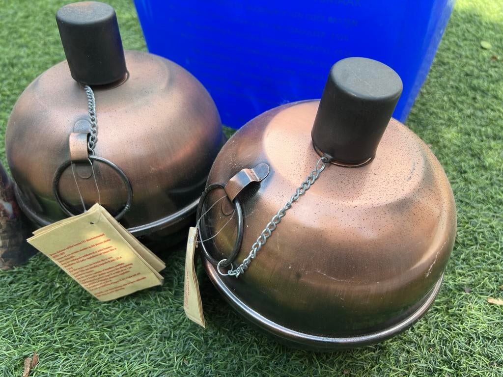2x Tuinfakkel Koperlook - Nieuw, Ophalen of Verzenden, Nieuw