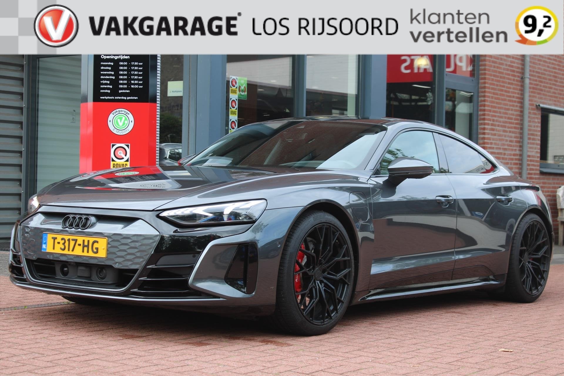 AUDI E-Tron Gt Quattro | Nieuwprijs €142.000 | Orig NL | B, Auto's, Automaat, Dealer onderhouden, Gebruikt, Zwart