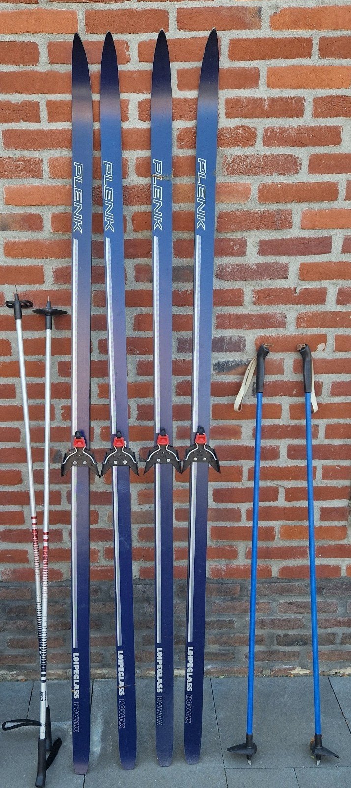 Kneissl Langlaufski's met stokken - Zo goed als nieuw, Zo goed als nieuw, Ski's, Ophalen, Overige merken