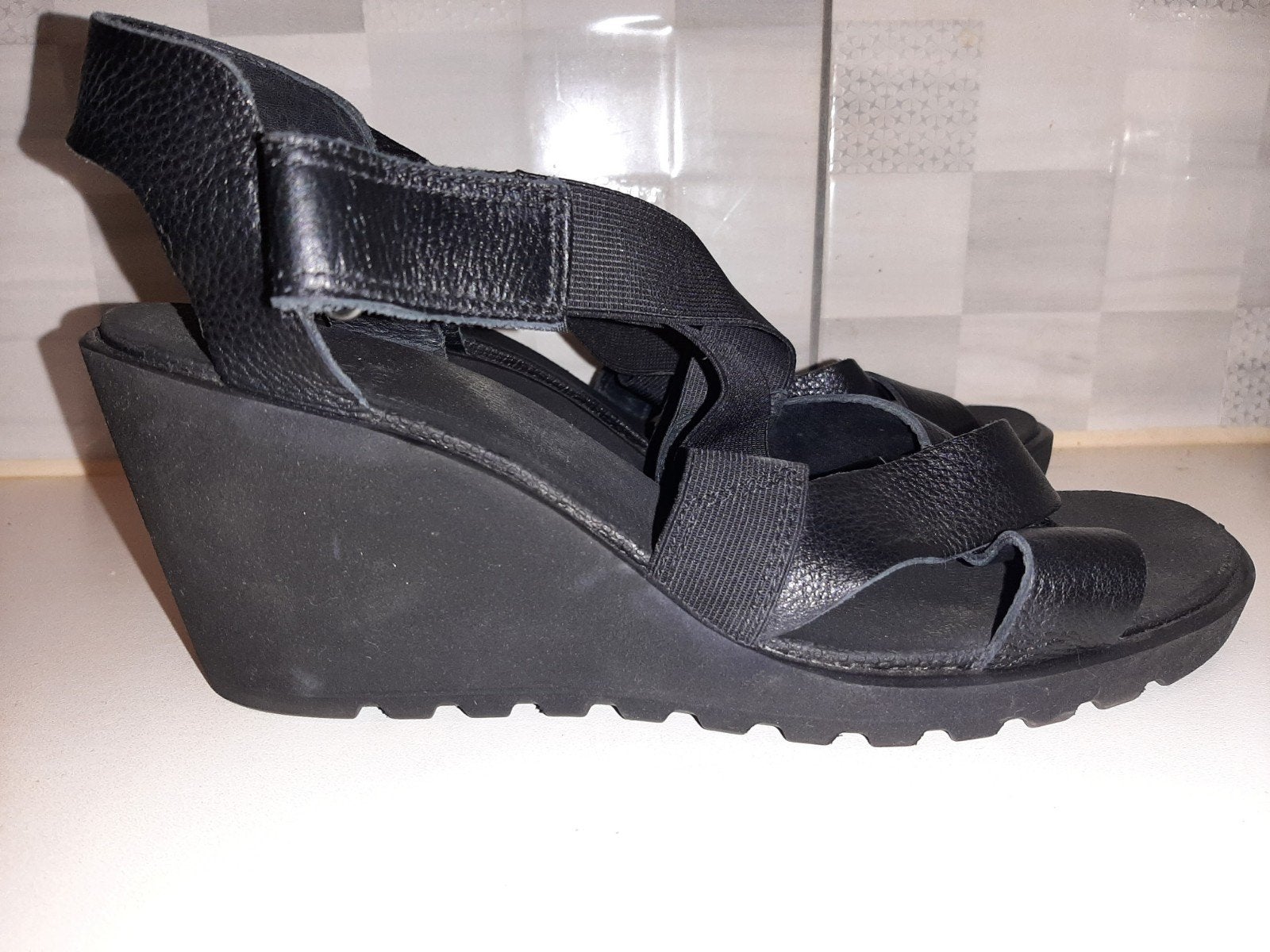 ECCO sandalen nieuw maat 40, Kleding | Dames, Schoenen, Ecco, Verzenden, Zwart, Nieuw