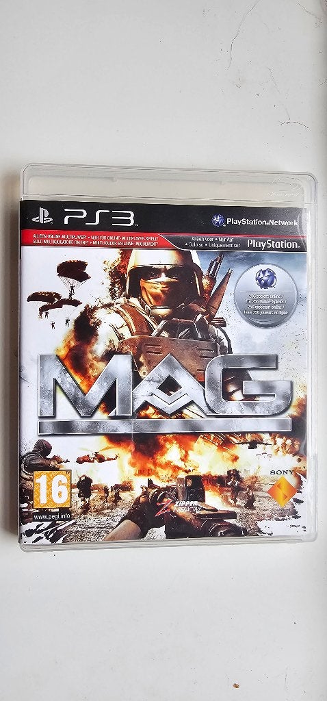 MAG PS3, Spelcomputers en Games, Gebruikt, Vanaf 18 jaar, Shooter, 1 speler