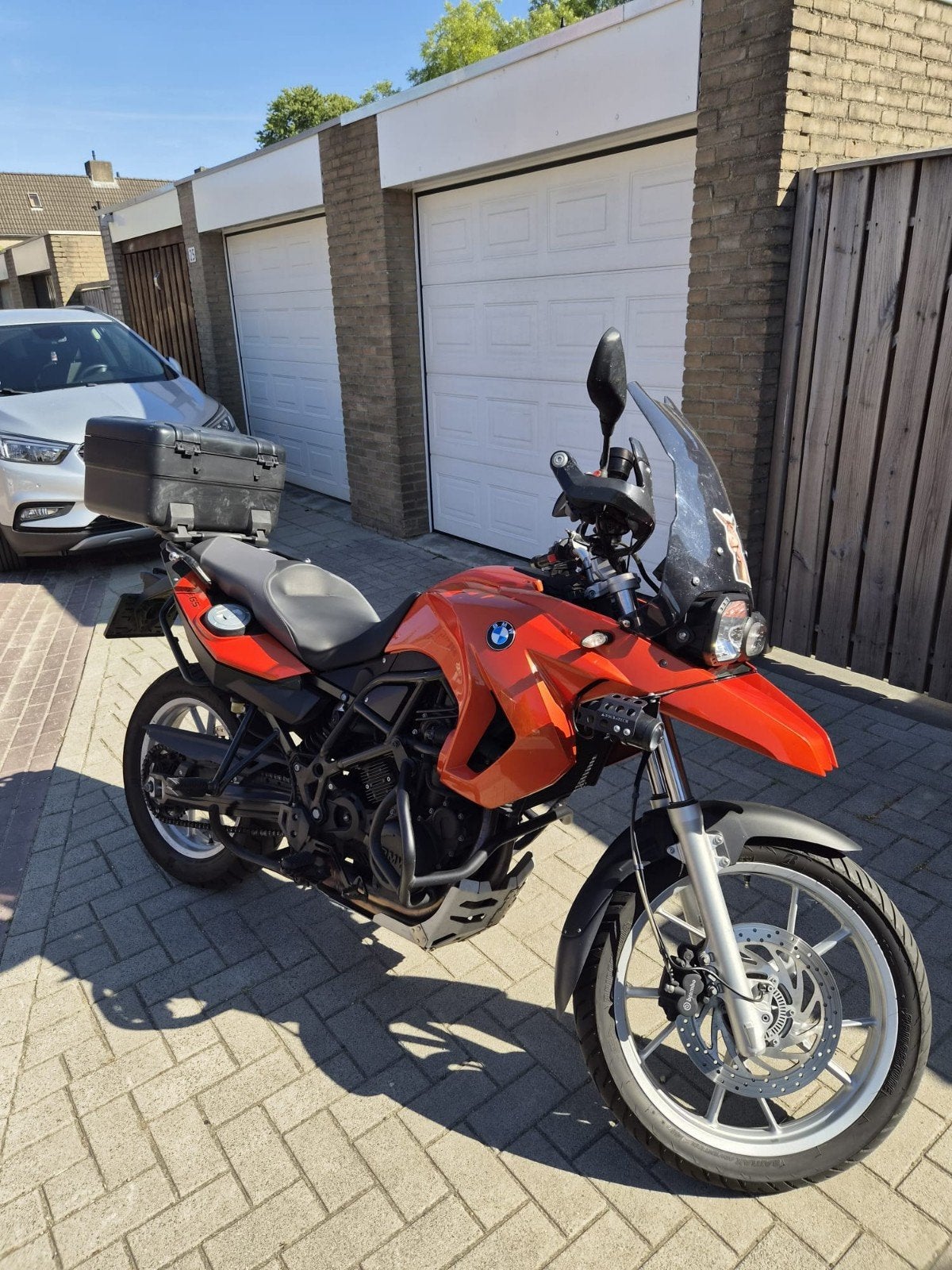 BMW F650GS - Goed onderhouden met veel extra's, Motoren, 2 cilinders, Occasion, Handvatverwarming, Motorrijbewijs A