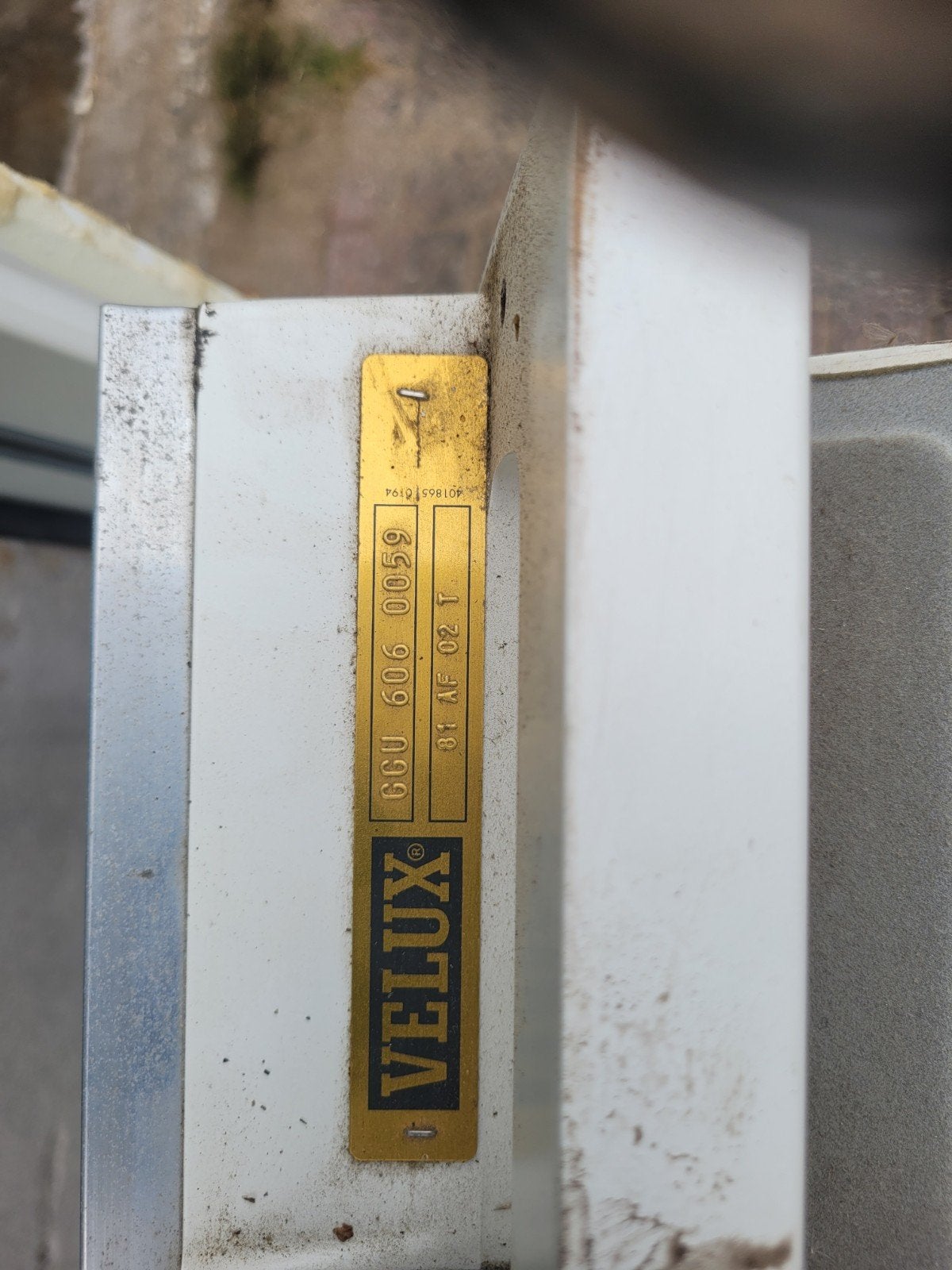 2x Velux GGU 606 Kunststof Dakraam met Tussengoot 10cm, Ophalen