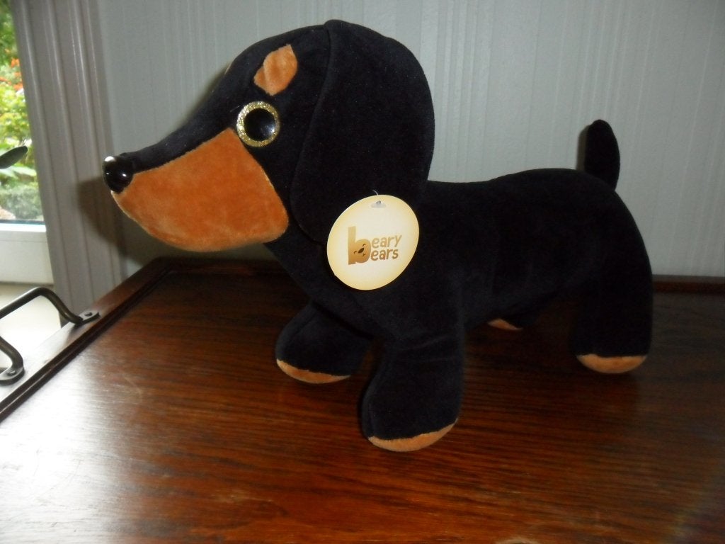 Teckel knuffel, Ophalen of Verzenden, Nieuw, Hond