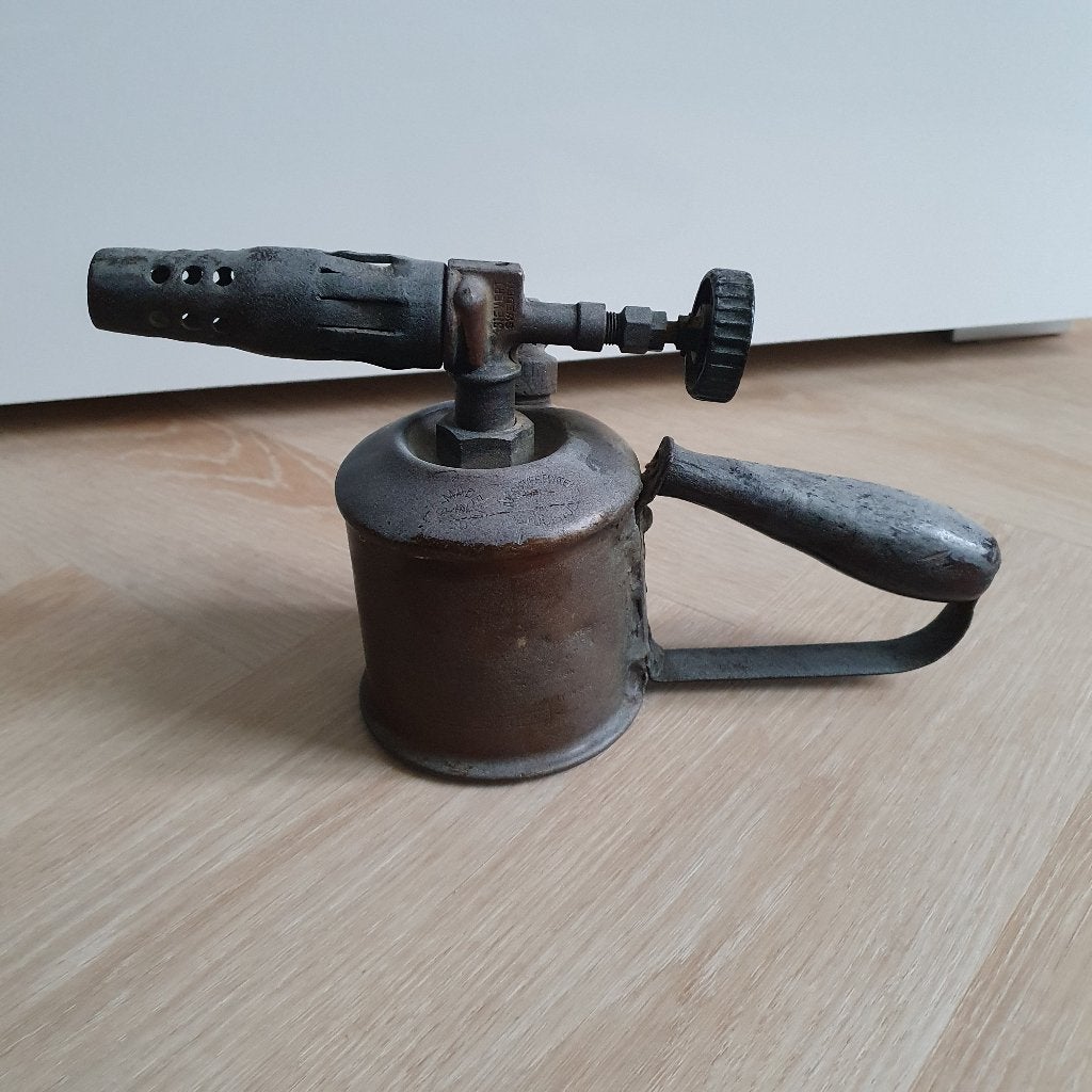 Antieke Max Sievert soldeerlamp, Antiek en Kunst, Verzenden