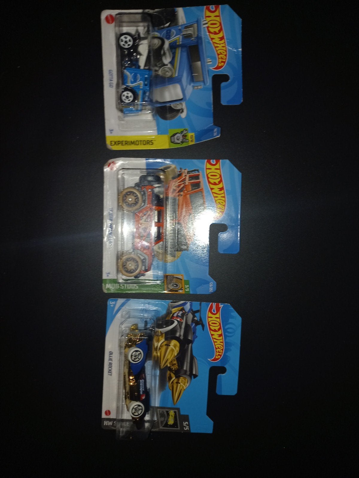 3 hotwheels auto's ( treasure hunt ), Ophalen