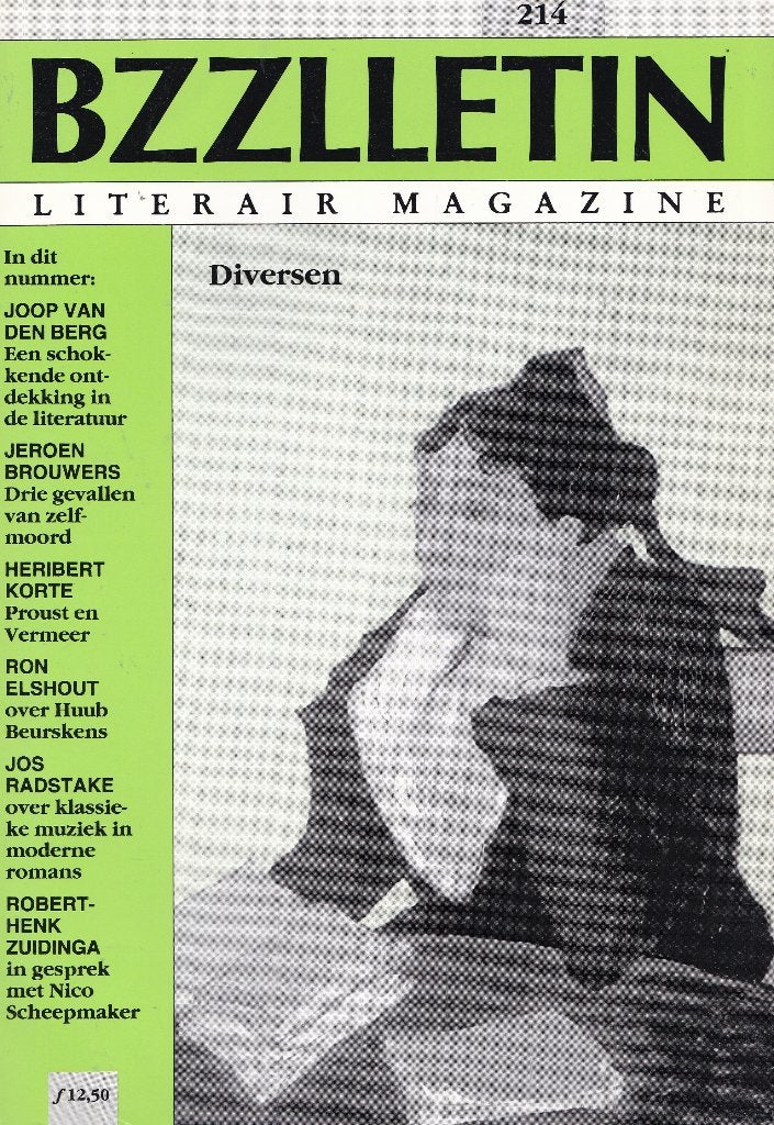 BZZLLETIN 214 – Diversen/Jeroen Brouwers – maart 1994, Verzenden, Nieuw, Overige typen