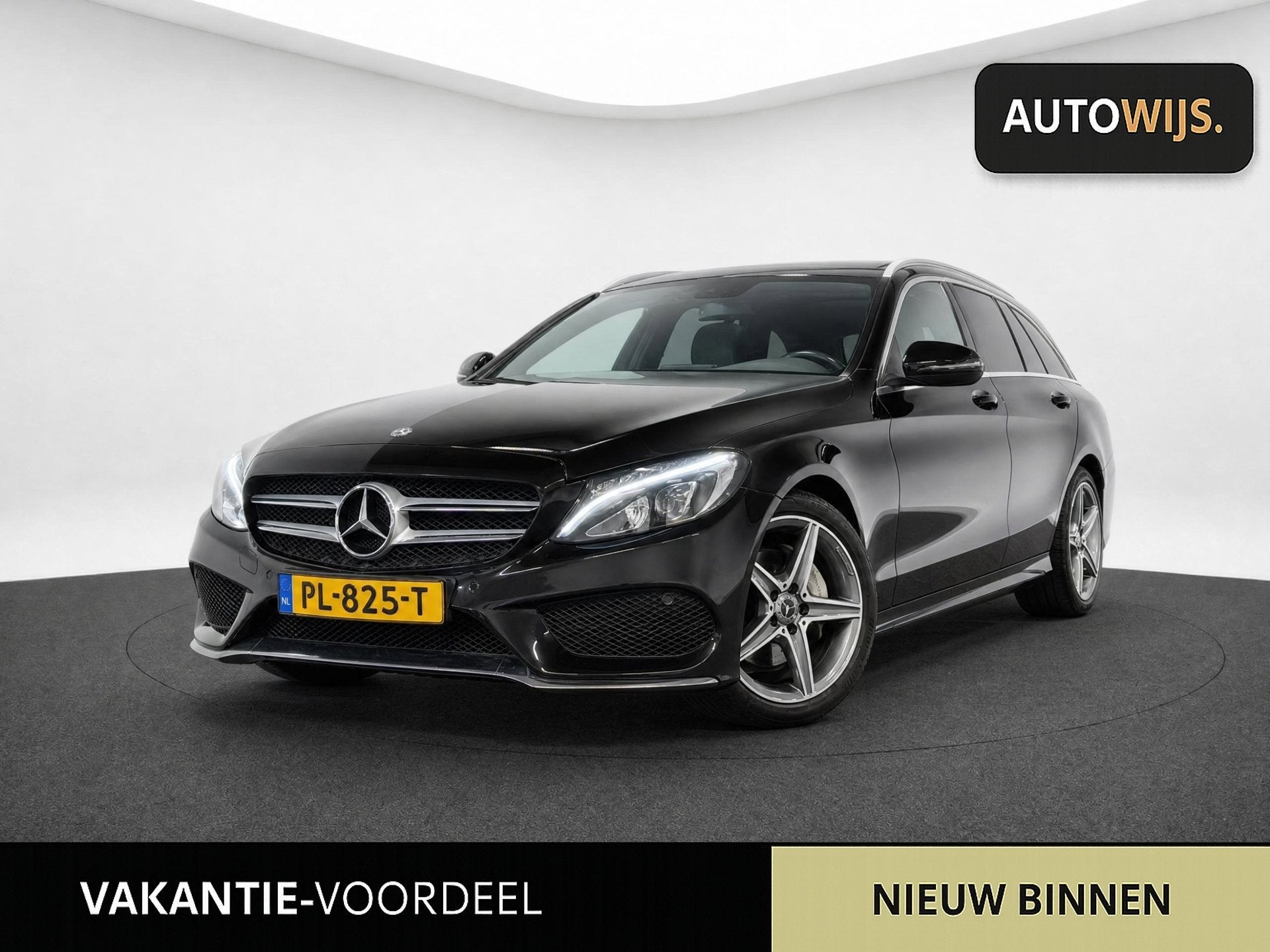 Mercedes-Benz C-klasse Estate 180 Business Solution|AMG LINE, Auto's, Mercedes-Benz, Automaat, Achterwielaandrijving, Zwart, C-Klasse