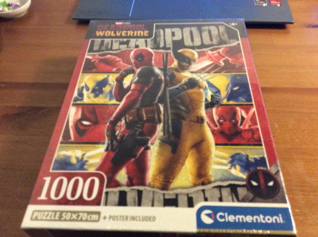 Legpuzzel 1000 stukjes Deadpool & Wolverine Nieuw, Ophalen of Verzenden, 500 t/m 1500 stukjes, Nieuw, Legpuzzel