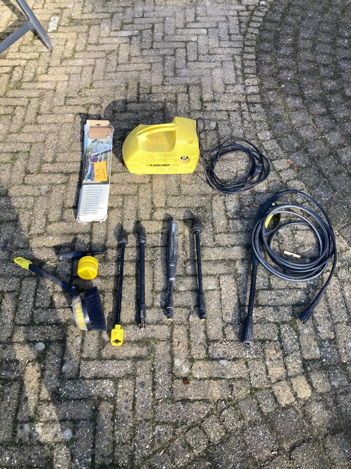 Karcher hogedrukreiniger 310, Tuin en Terras, Ophalen, Gebruikt, Elektrisch