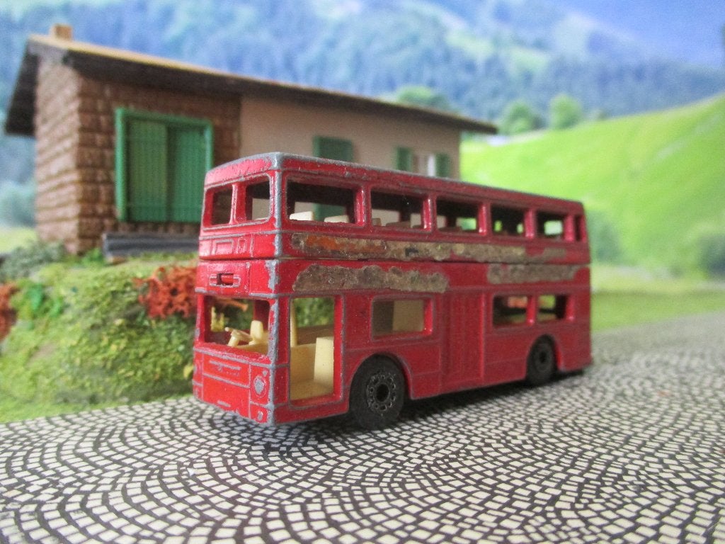 1:121 Daimler Fleetline DMS The Londoner Nr.17 Berger, Ophalen of Verzenden, Gebruikt, Auto