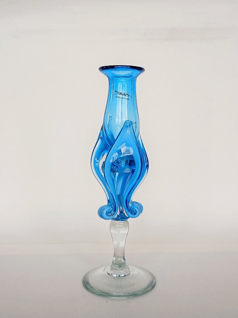 Kandelaar Artglass Design Simais, Ophalen of Verzenden, Glas
