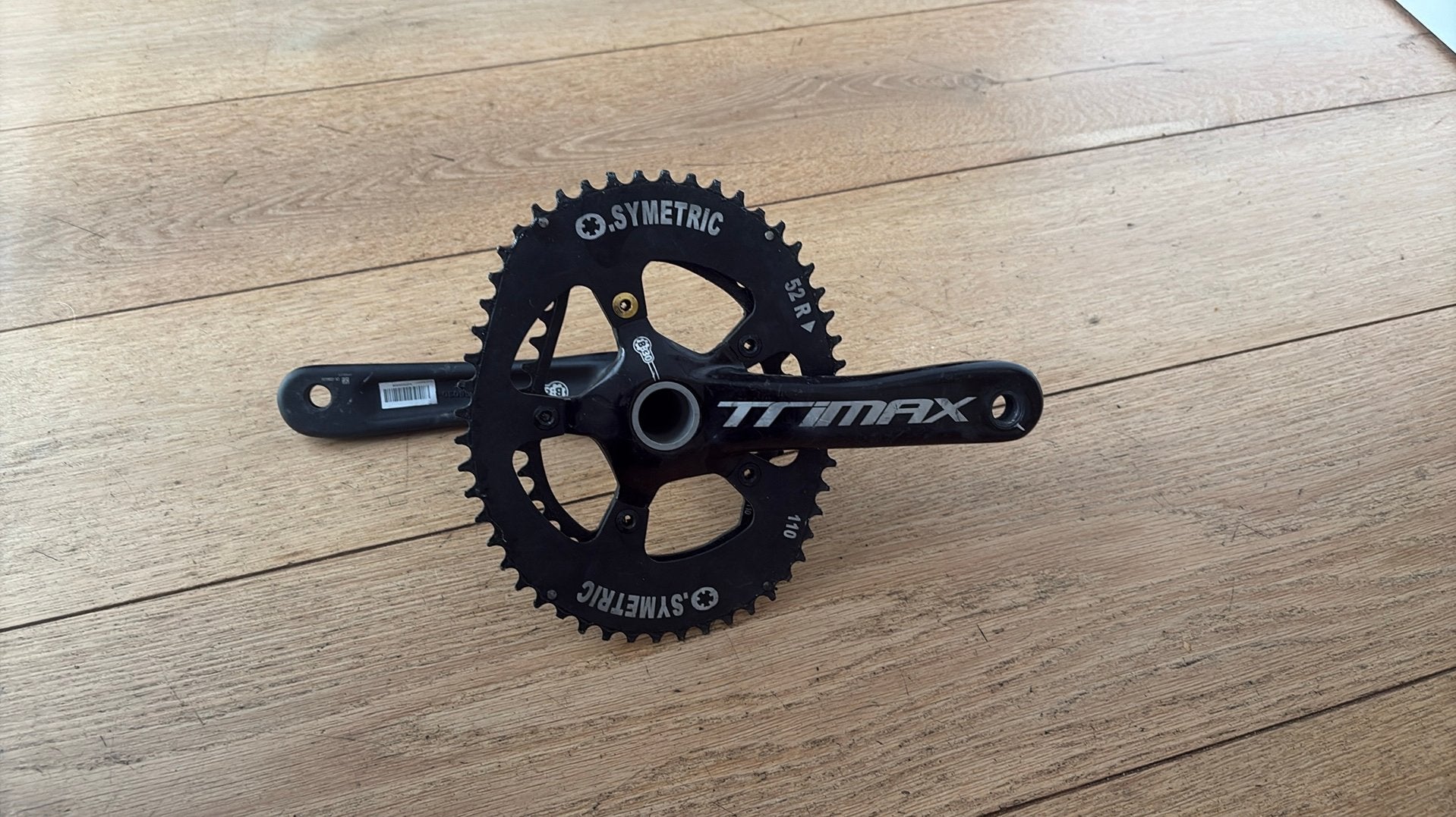 Bb30 crankstel trimax osymetric, Fietsen en Brommers, Ophalen of Verzenden, Gebruikt, Crankstel of Pedalen
