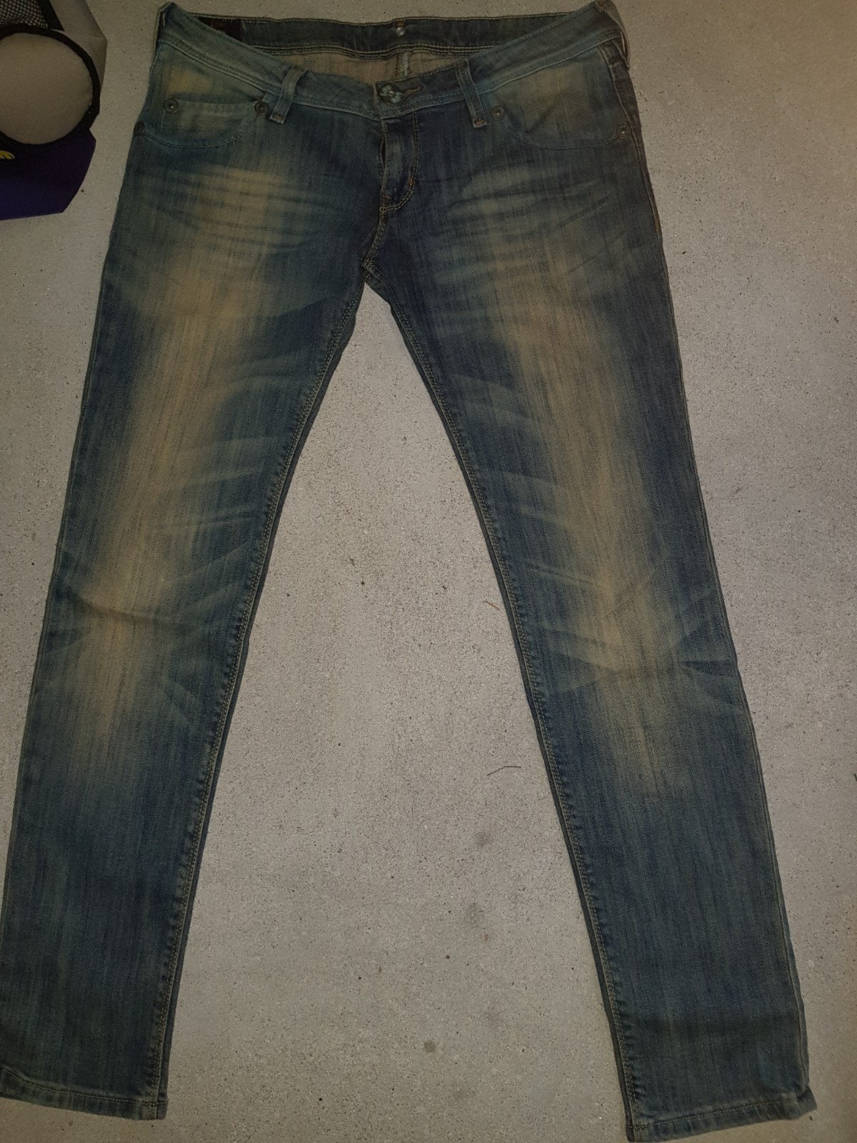 Lee dames jeans low waist 30/31, Blauw, Ophalen of Verzenden, Zo goed als nieuw, W30 - W32 (confectie 38/40)