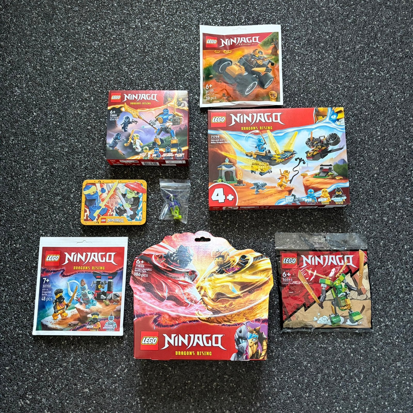 8-delig LEGO Ninjago pakket - nieuw!, Ophalen of Verzenden, Nieuw