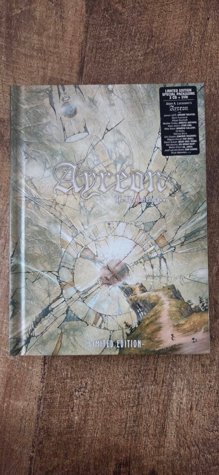 Ayreon - The Human Equation (Limited Edition CD/DVD), Cd's en Dvd's, Metal, Inclusief boekje, Ophalen of Verzenden, Zo goed als nieuw