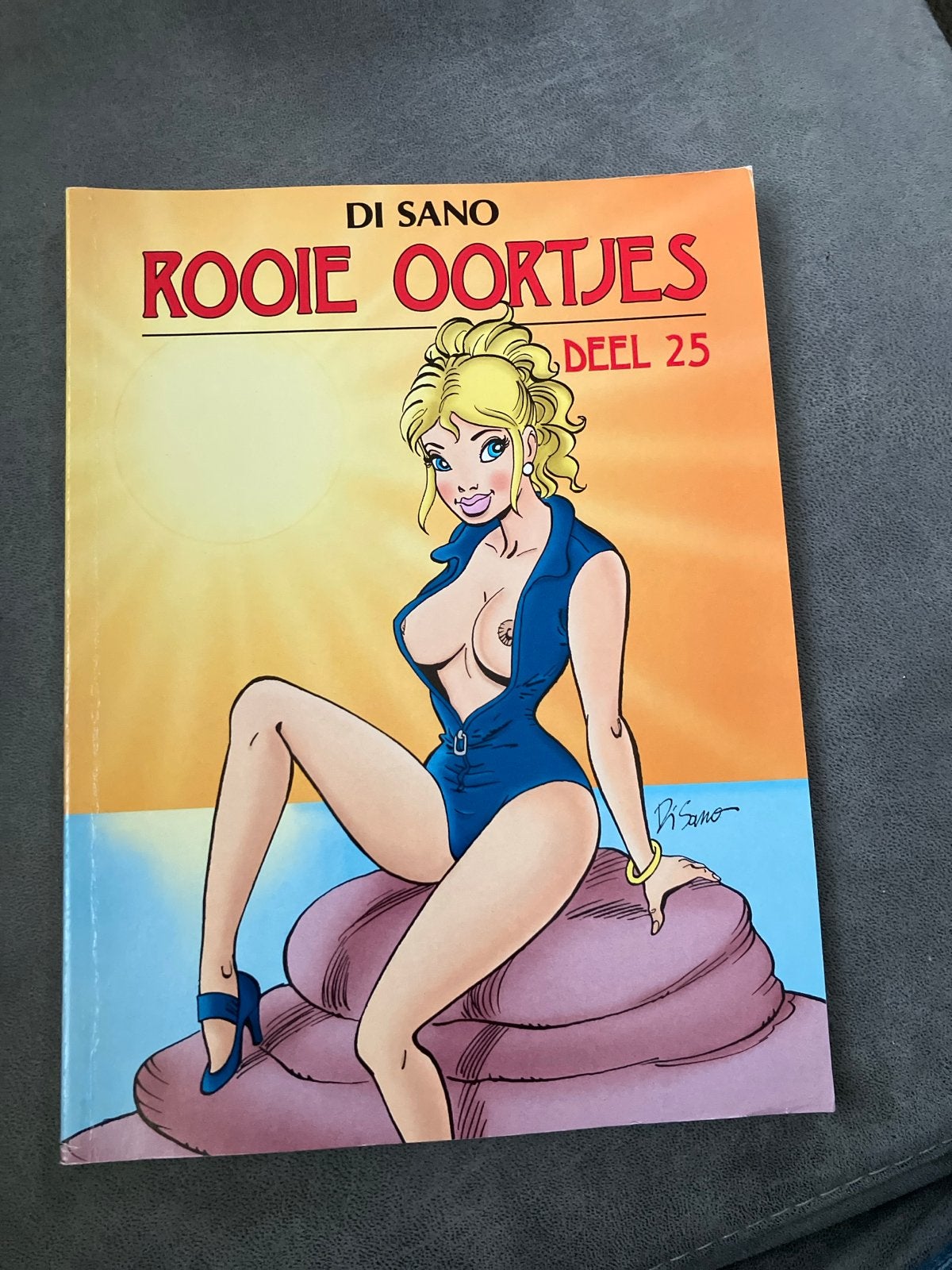 Rooie Oortjes Deel 25 - Erotisch Stripboek, Eén stripboek, Ophalen of Verzenden, Gelezen
