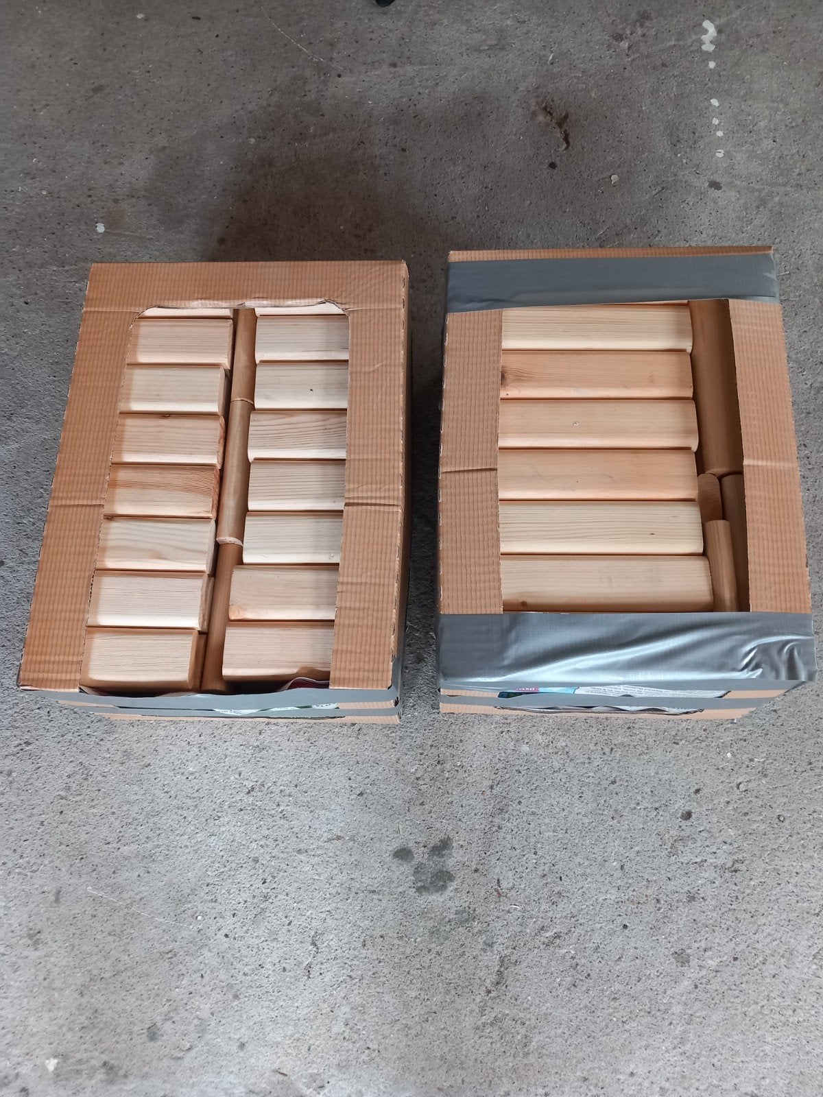 knutselhout,ovale latjes,vuren latjes, Ophalen