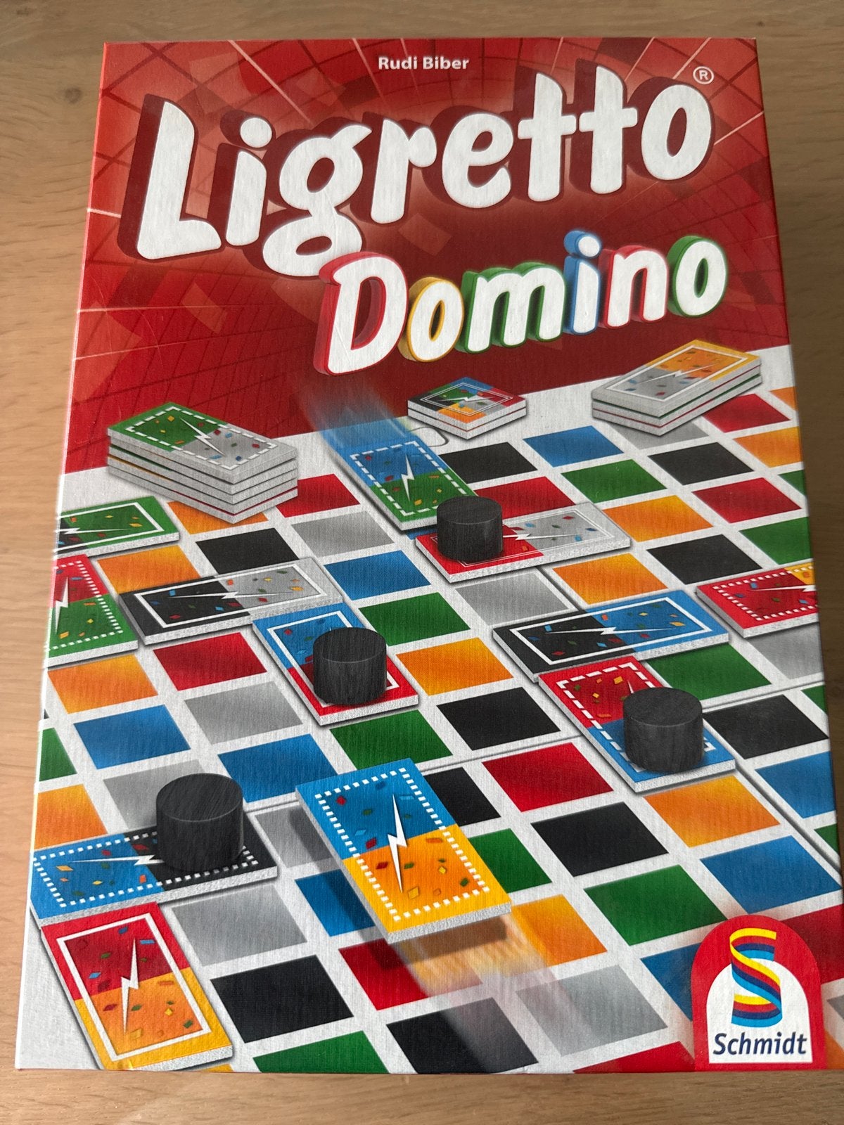 Ligretto Domino Bordspel - Snel en Strategisch Plezier, Hobby en Vrije tijd, Drie of vier spelers, Ophalen of Verzenden, Zo goed als nieuw