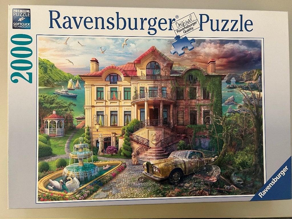 Legpuzzel, Verzenden, Meer dan 1500 stukjes, Zo goed als nieuw, Legpuzzel