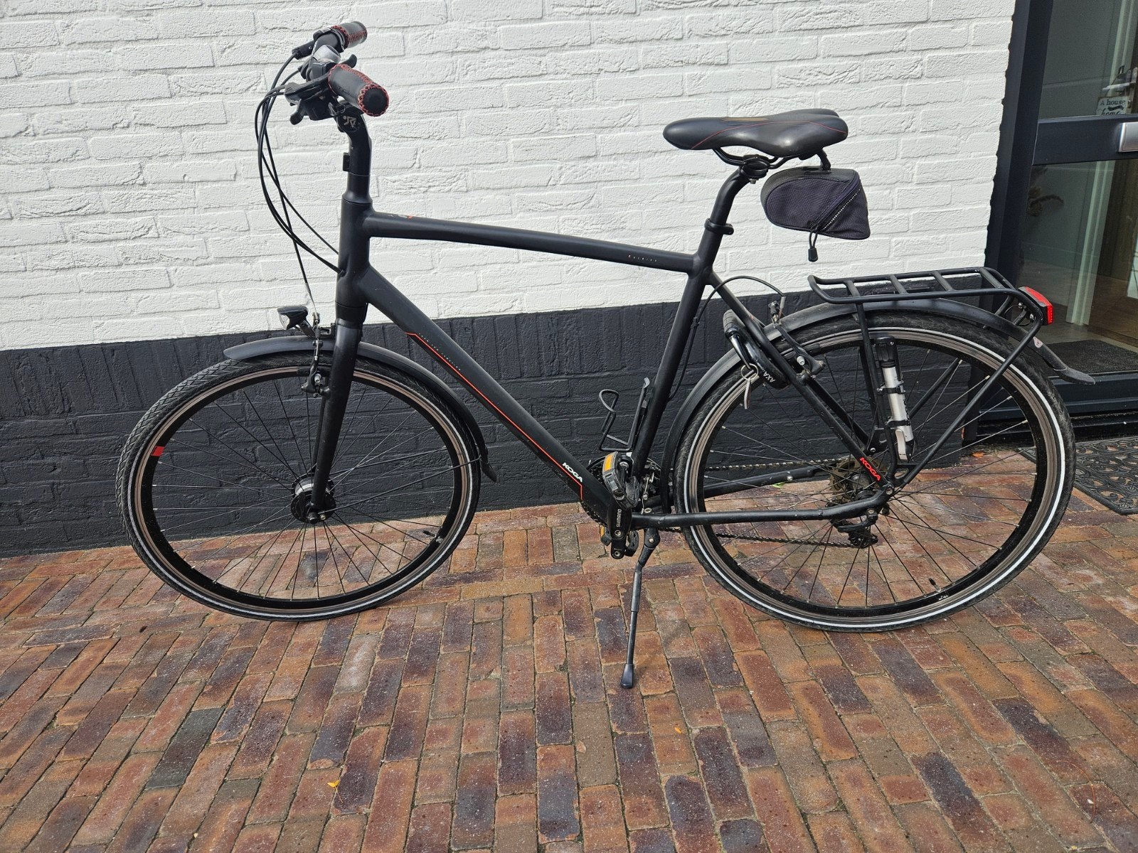 Koga herenfiets - Frame 60 cm - Shimano Deore SLX, Fietsen en Brommers, Gebruikt, Velgrem, Versnellingen, 57 tot 61 cm