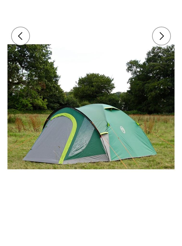 Coleman Kobuk Valley 3 Plus BlackOut koepeltent, Caravans en Kamperen, Ophalen, Zo goed als nieuw, Tot en met 3