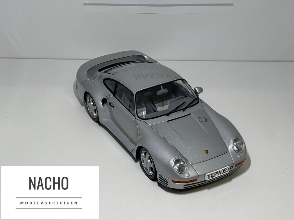 Porsche 959 | Exoto/Motorbox | schaal 1:18 | Nieuwstaat, Hobby en Vrije tijd, Modelauto's | 1:18, Ophalen of Verzenden, Zo goed als nieuw