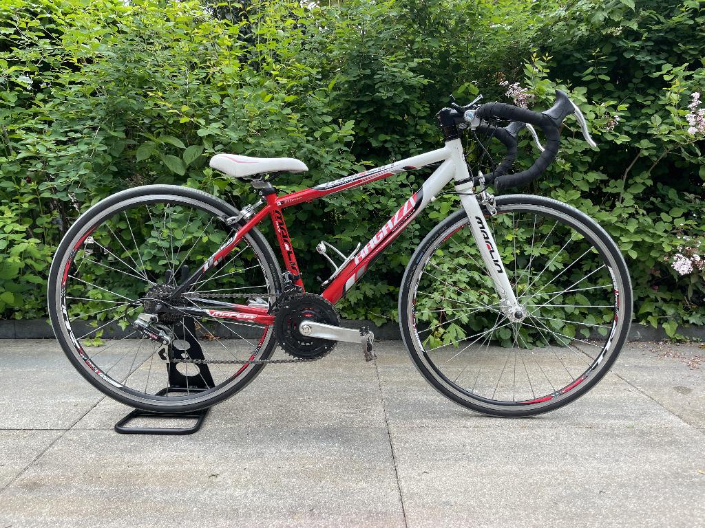 Racefiets voor kinderen, 24 inch wielen, Gebruikt, Staal, Minder dan 49 cm, Overige maten