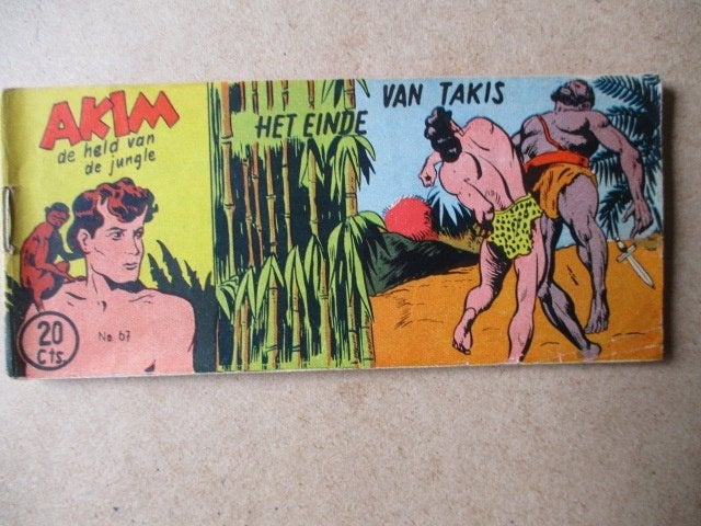 ad000234 akim 67, Boeken, Eén stripboek, Ophalen, Gelezen