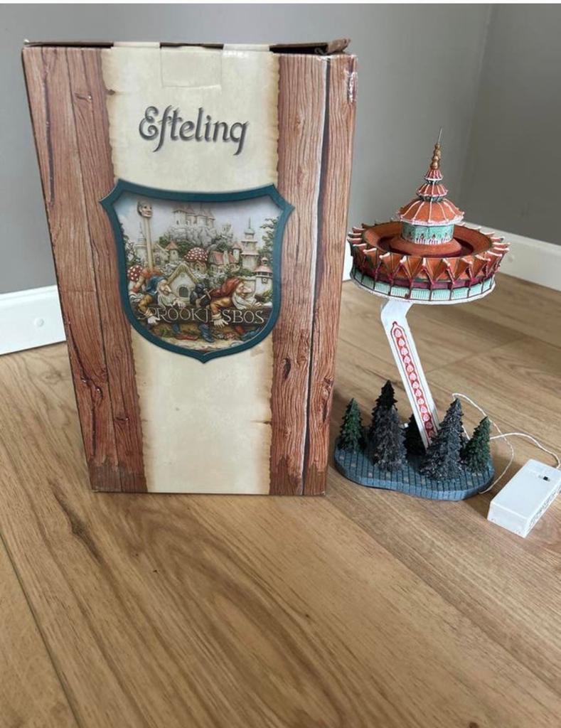 Efteling Fata Morgana miniatuur met verlichting, Ophalen of Verzenden, Nieuw, Gebruiksvoorwerp
