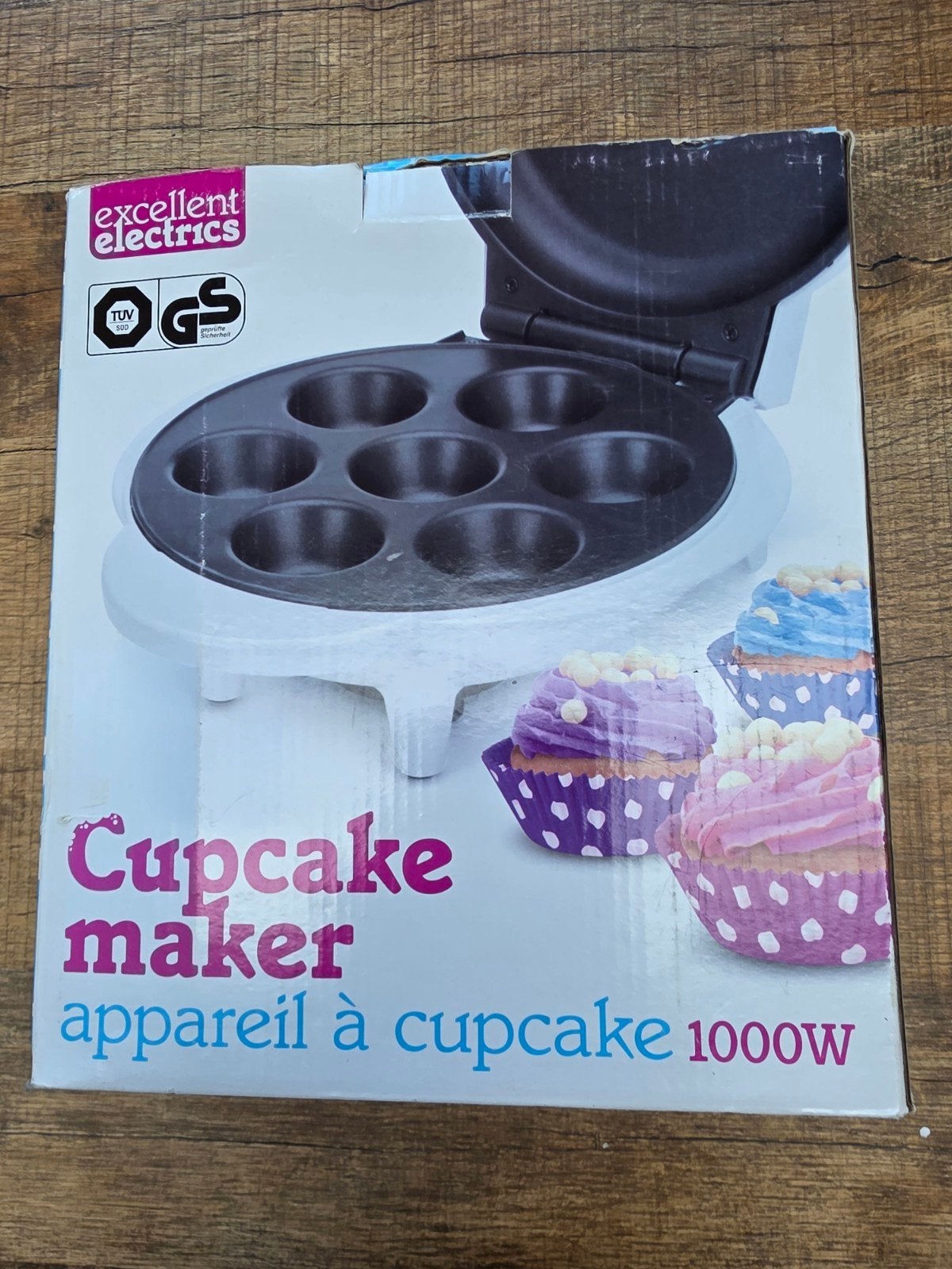 Excellent Electrics Cupcake Maker 1000W, Ophalen of Verzenden, Zo goed als nieuw