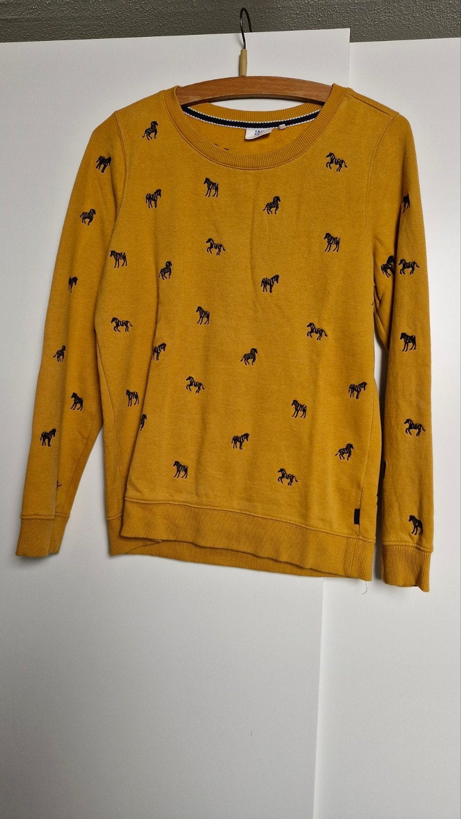 Anti Blue trui met zebraprint - Maat S, Anti Blue, Geel, Ophalen of Verzenden, Maat 36 (S)
