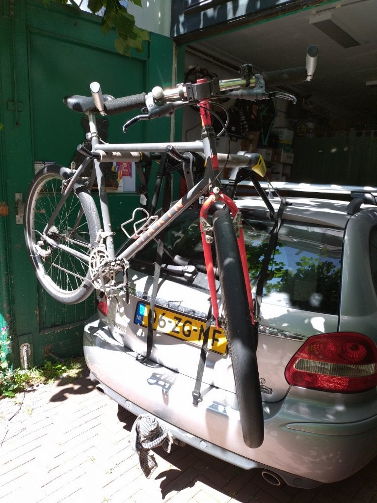 Fietsdrager voor op het Achterklep, Ophalen of Verzenden, Zo goed als nieuw, Achterklepdrager