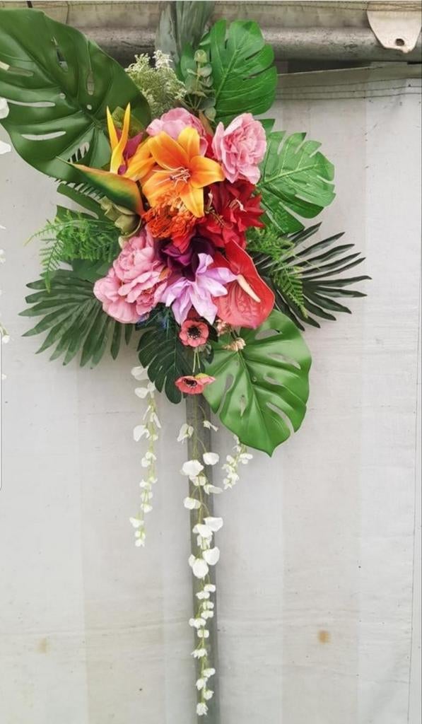 6 kunst bloemstukken feest, Huis en Inrichting, Woonaccessoires | Kunstplanten en Kunstbloemen, Ophalen of Verzenden
