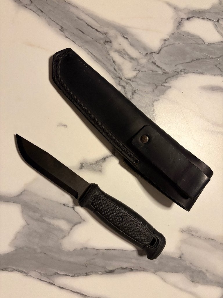 Morakniv Garberg Black Carbon bushcraft mes met schede, Ophalen of Verzenden, Nieuw