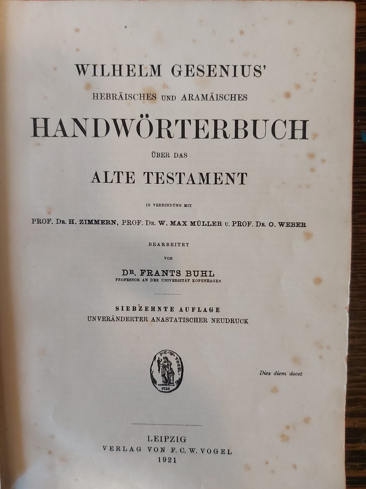 Handworterbuch. 1921., Ophalen of Verzenden