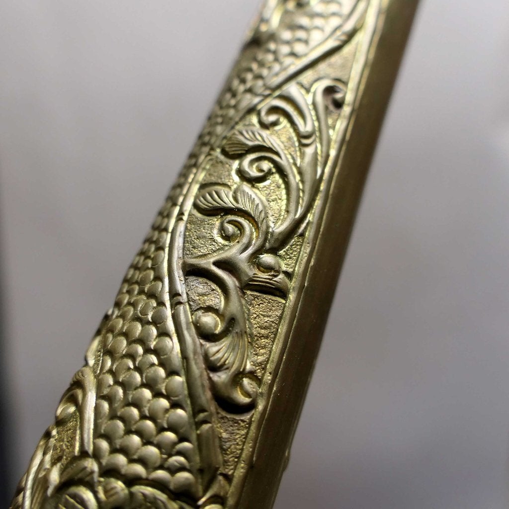 Tombak Speer schacht met NAGA draak LS3 Keris Indonesie java, Ophalen of Verzenden