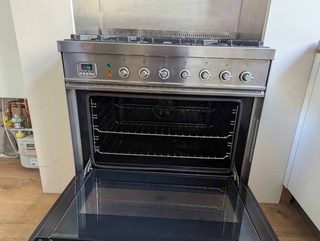 Boretti Fornuis & Oven - 6 pits, Witgoed en Apparatuur, Ophalen, Gebruikt, 60 cm of meer, Gas