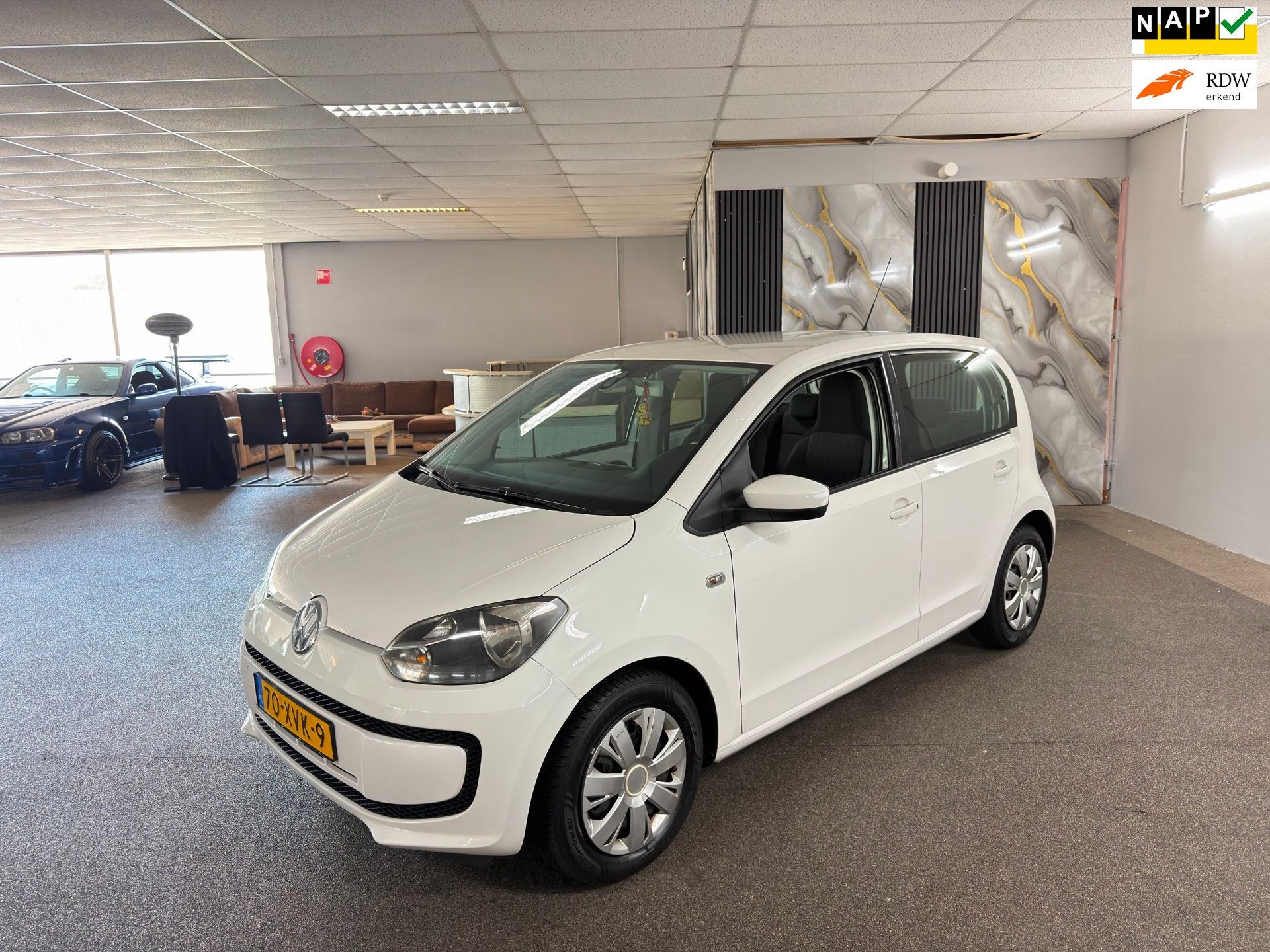 Volkswagen Up! 1.0 move up! BlueMotion Apk Nieuw,Airco,E-Ram, Voorwielaandrijving, Euro 5, Stof, Gebruikt