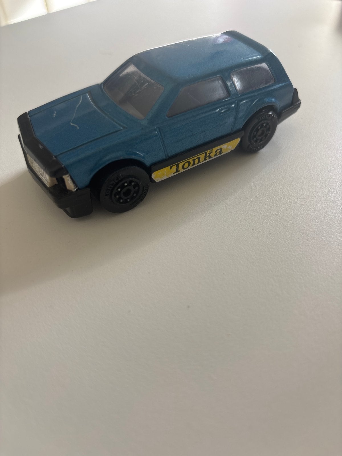 Vintage Tonka Speelgoedauto - Blauw, Ophalen of Verzenden, Gebruikt