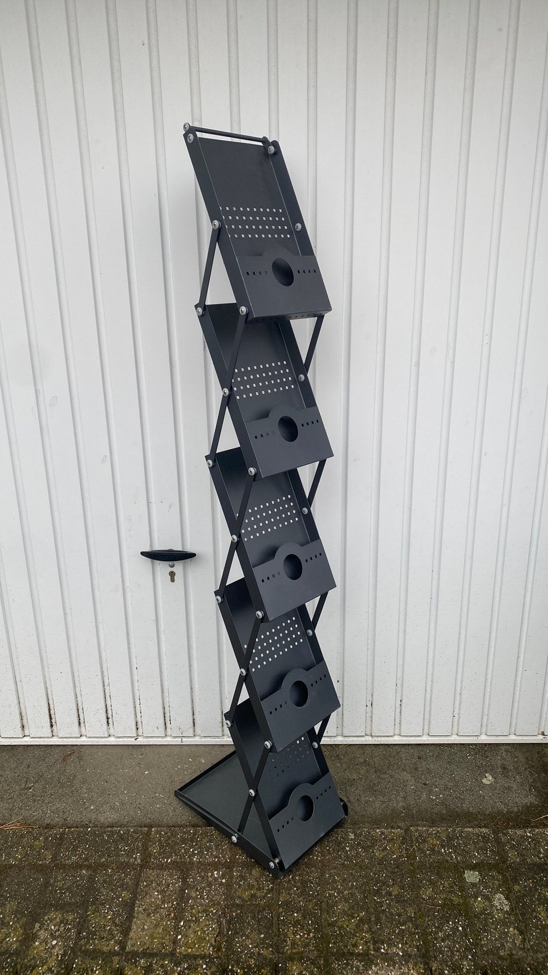 Folder standaard winkel display zwaar metaal, Ophalen of Verzenden, Zo goed als nieuw