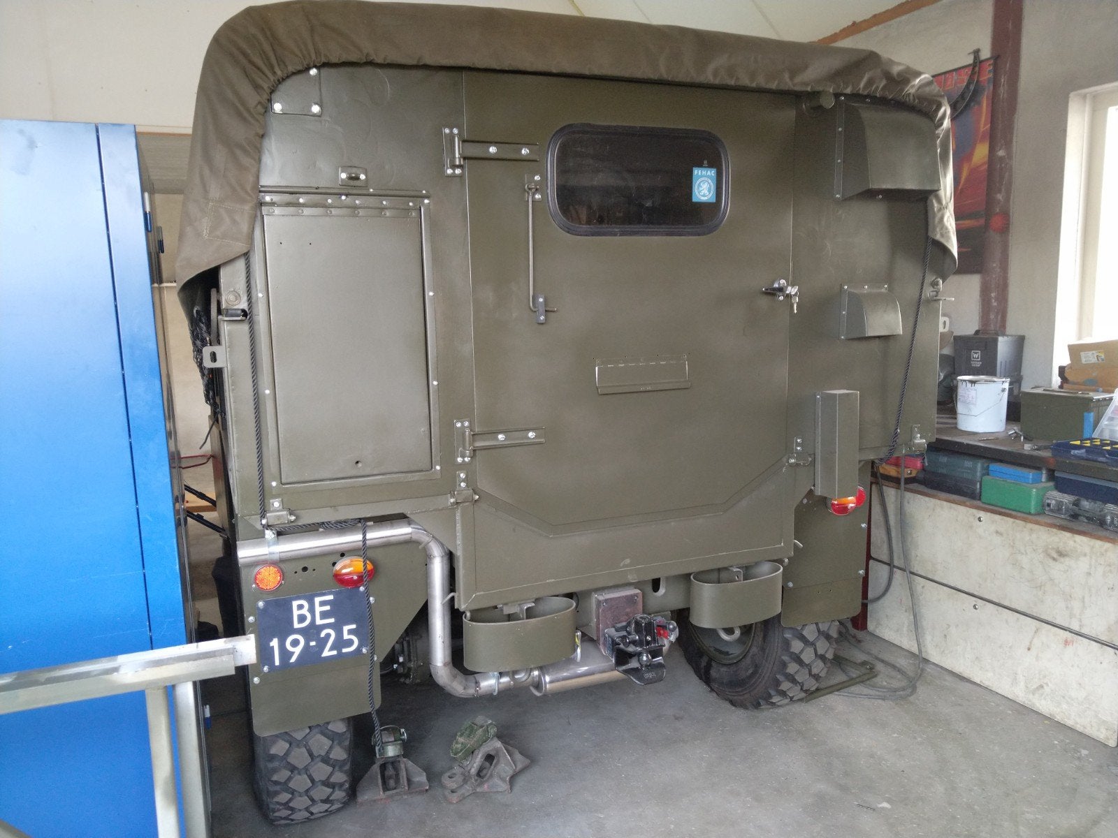 Daf ya 126 radiobak, Auto-onderdelen, Ophalen, Gereviseerd