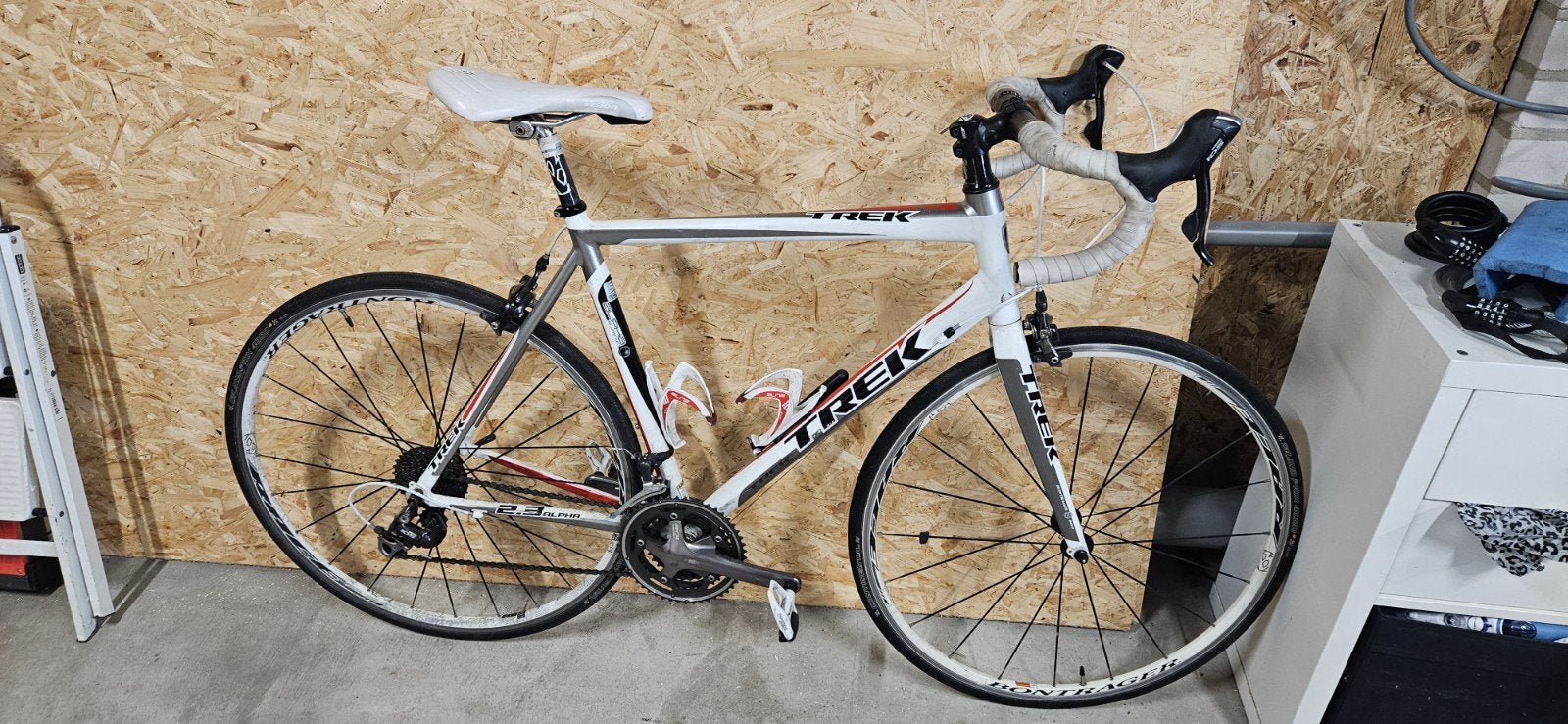Trek 2.3 Alpha racefiets 58cm, 28 inch, Gebruikt, Aluminium, Meer dan 20 versnellingen