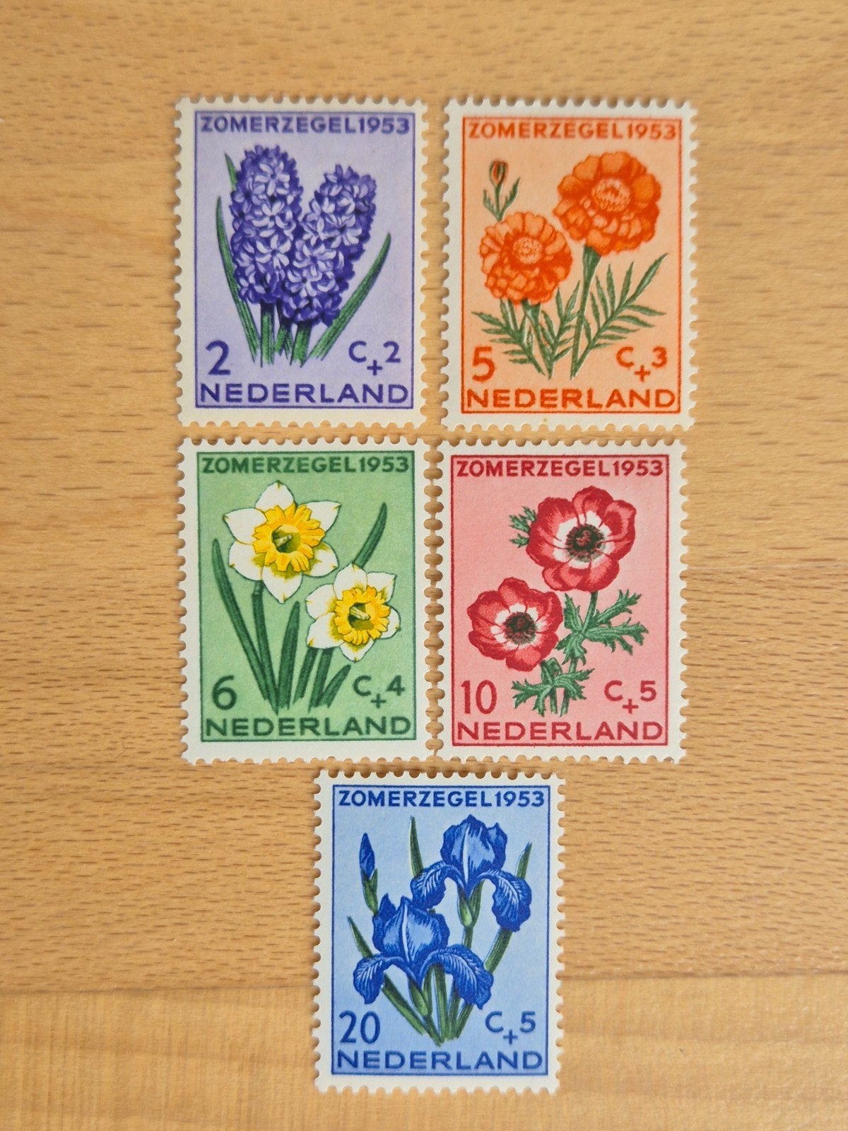 Nederland 1953 zomerzegels, Postzegels en Munten, Postzegels | Nederland, Ophalen of Verzenden, Na 1940, Postfris
