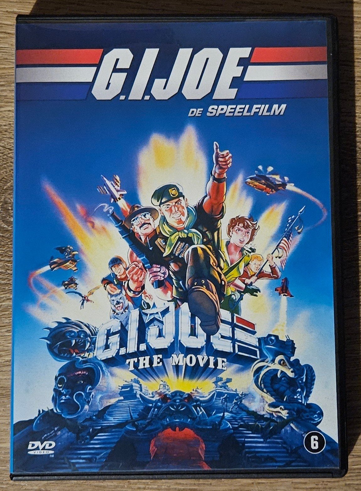 G.I. Joe: De Speelfilm (1987), tekenfilmklassieker, Cd's en Dvd's, Animatie, Amerikaans, Nederlands, Ophalen of Verzenden