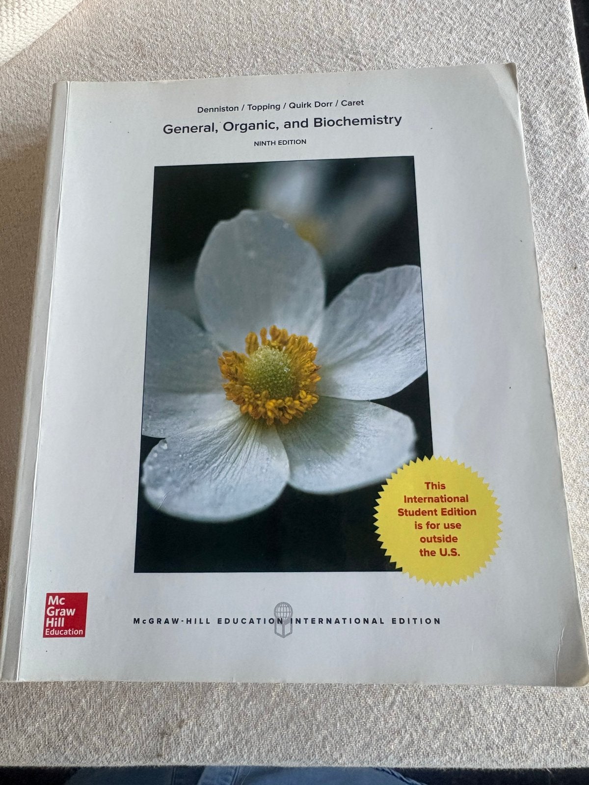 General, Organic, and Biochemistry - Negende Editie, Boeken, Ophalen of Verzenden, Beta, Gelezen, HBO