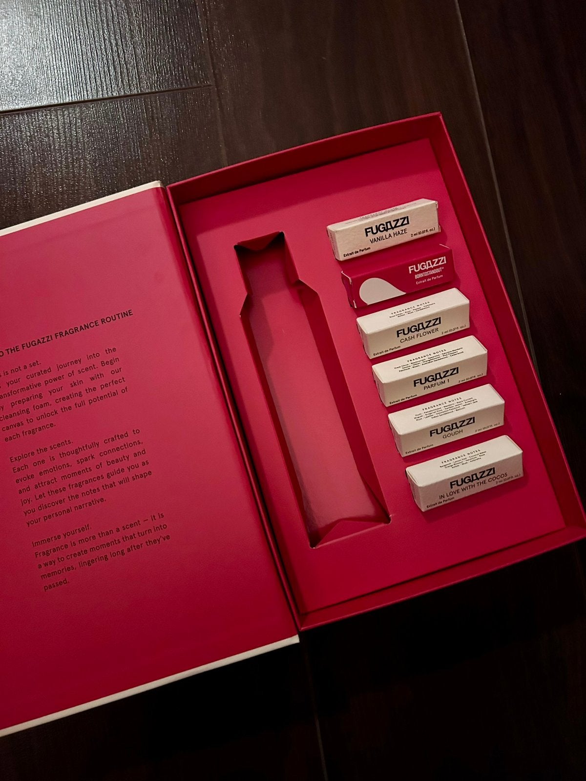 Fugazzi parfum sample set (7 samples), Ophalen of Verzenden, Nieuw